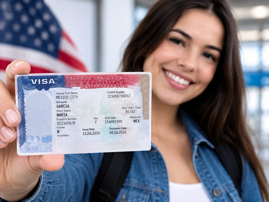 Asesor de Tu Visa Fácil explicando el análisis de caso a una clienta para visa individual